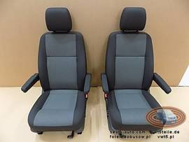 Seats seat set VW T6 T5 double front AUSTIN armrests comfort driver passenger