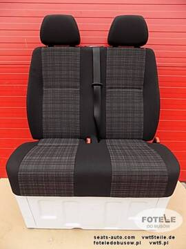 Sprinter W906 2014-2019 MB Beifahrerbank Doppelsitzbank TUNJA Schwarz