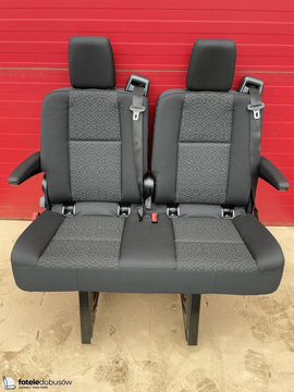 Mercedes Sprinter W907 Sitzbank Sitz Fahrgastraum Hinten Caluma isofix Armlehne