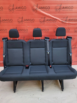 Ford Transit MK8 3er Sitzbank Bank Fahrgasrraum Sitz V363 isofix Capitol