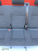 Bench rear triple seat VW T6.1 T6 Transporter Circuit Black