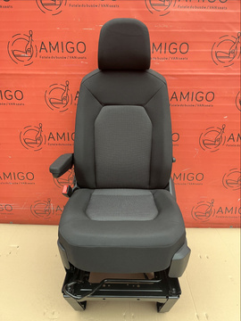 Fotel kierowcy z podłokietnikiem Seat MAN TGE VW Crafter II 2016-2024