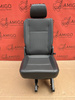 rear seat single right side VW T6 Transporter Titan Black MESH t5 folding