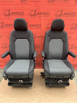 VW Crafter II MAN TGE 2016-2023 driver & passenger seat captain armrest suspension