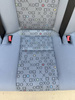 Seat VW Crafter I Mercedes Sprinter W906 2006-2016 rear triple bench OX armrest