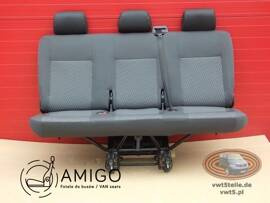 VW T5.1 T5 Transporter Seat rear bench triple TASAMO | Sitzbank 3er hinten Sitz