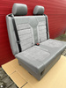 Bench rear double seat bed Leather Alcantara Grey VW T6.1 T6 T5 California