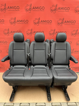 MERCEDES Vito W447 V Klasse Hinten sitz Einzelsitz Sitzbank Doppelbank RHD