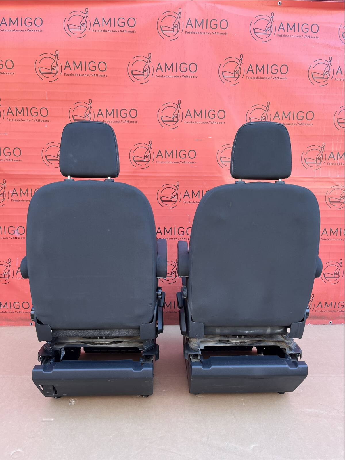 Fotel Transit & Custom kierowcy pasażera obrotowy 2012-2024 Capitol