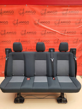 Fotel Transit Custom fotel kanapa trzyosobowa DOKA Quadrant