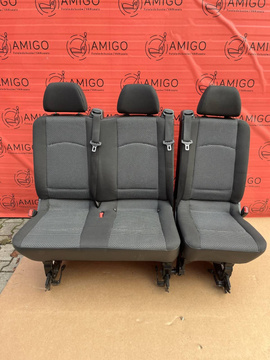Rear Seat Triple bench single 2+1 MERCEDES W639 Vito Tourer Lima RHD