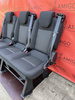 Seat Ford Transit Custom bench rear seats double single Capitol 2nd 3rd row LHD