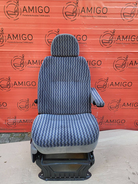 Ford Transit MK7 2006-2013 Fotel pasażera przedni pojedynczy