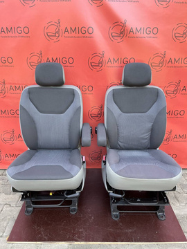 Fotel kierowcy pasażera Opel Vivaro Trafic Primastar 2001-2014