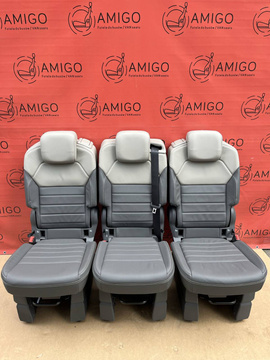 NEU VW Multivan T7 Sitze Einzelsitze 1+1+1 Leder