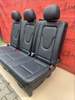 Mercedes V-Klasse W447 Leder Lugano Schwarz Schlafbank Sitzbank Sitz