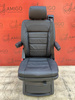 Seat VW T6 Multivan Caravelle black leather titan swivel rear t5