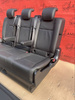 Renault Trafic SpaceClass Escapade Leder Schwarz Schlafbank Sitzbank Sitz