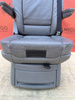 VW T5 Multivan Sitz Einzelsitz Drehsitz Kindersitze Leder grau ISOFIX T6