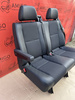 Mercedes Sprinter W906 VW Crafter I Sitzbank Sitz Fahrgastraum Hinten Doppelsitz isofix Kunstleder