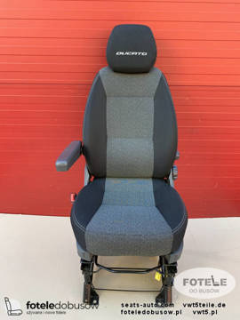 Seat Fiat Ducato Boxer Jumper Relay UK passenger | EU driver seat armrest adjustments