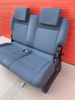 Seat two, rear, third row, VW Caddy 2K