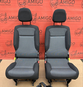 Sitze Sitz 3. Reihe Berlingo Doblò Combo Partner Rifter ProAce City