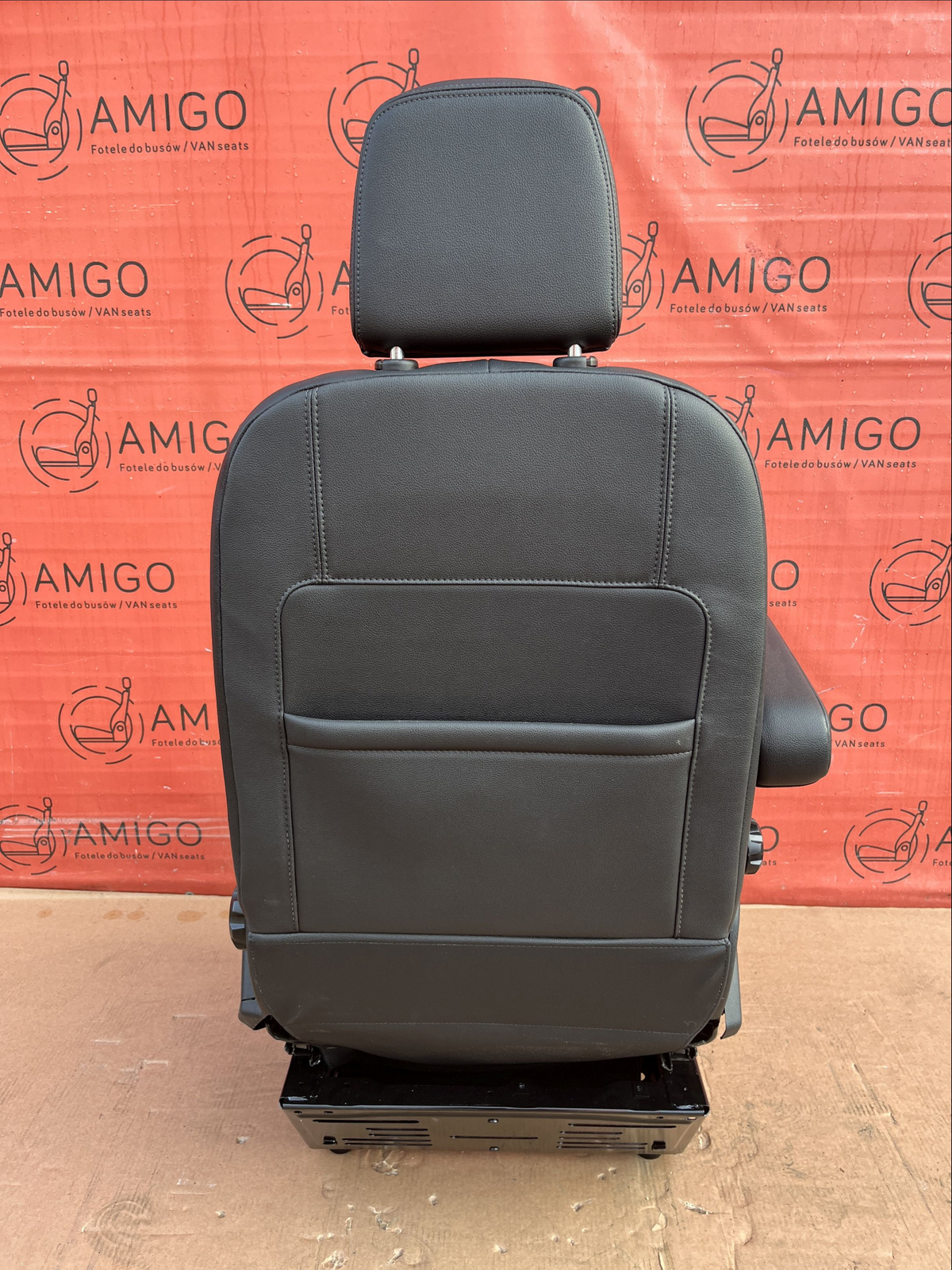 Fotel kierowcy Ford Transit Custom SPORT skóra DYNAMO podgrzewany Airbag