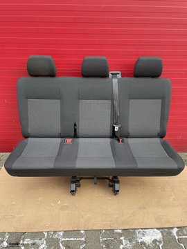 VW T6.1 T6 T5 Sitzbank Double Grid Schwarz Sitz Sitze 3er Bus