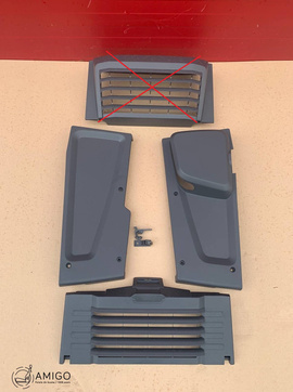 NOWE Osłony podstawy fotela kierowcy Fiat Ducato Boxer Jumper