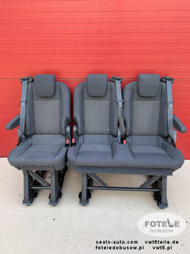 Seat Ford Transit Custom Kombi bench rear seats double single LHD white Lane