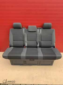 Bench rear triple seat VW T5 T5.1 Multivan Caravelle TEAM