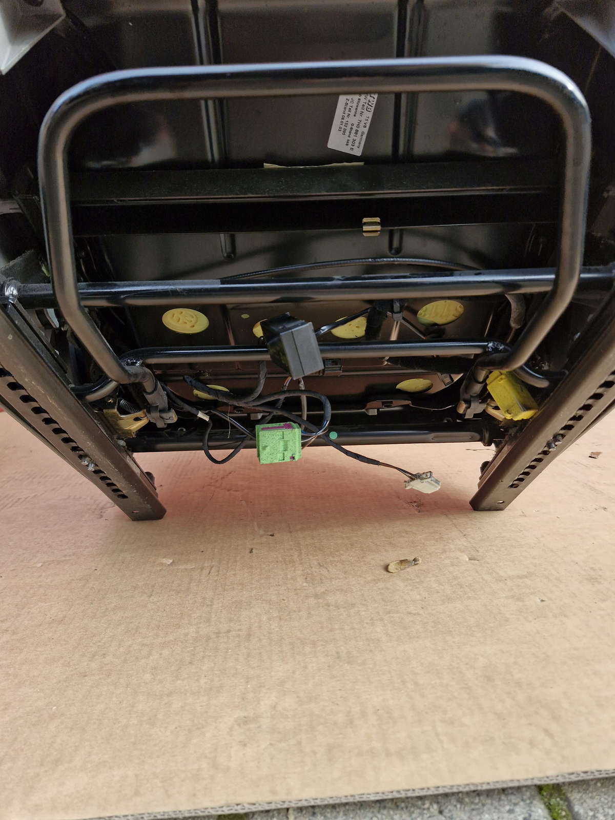 VW T5 Fahre & Beifahrersitz Multivan Sitz grau DUO