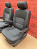 VW T5 Multivan Fahrer & Beifahrersitz Sitz Vorne LEDER Anthracite beheizt Airbag