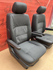 VW T5 Multivan Fahrer & Beifahrersitz Sitz Vorne LEDER Anthracite beheizt Airbag