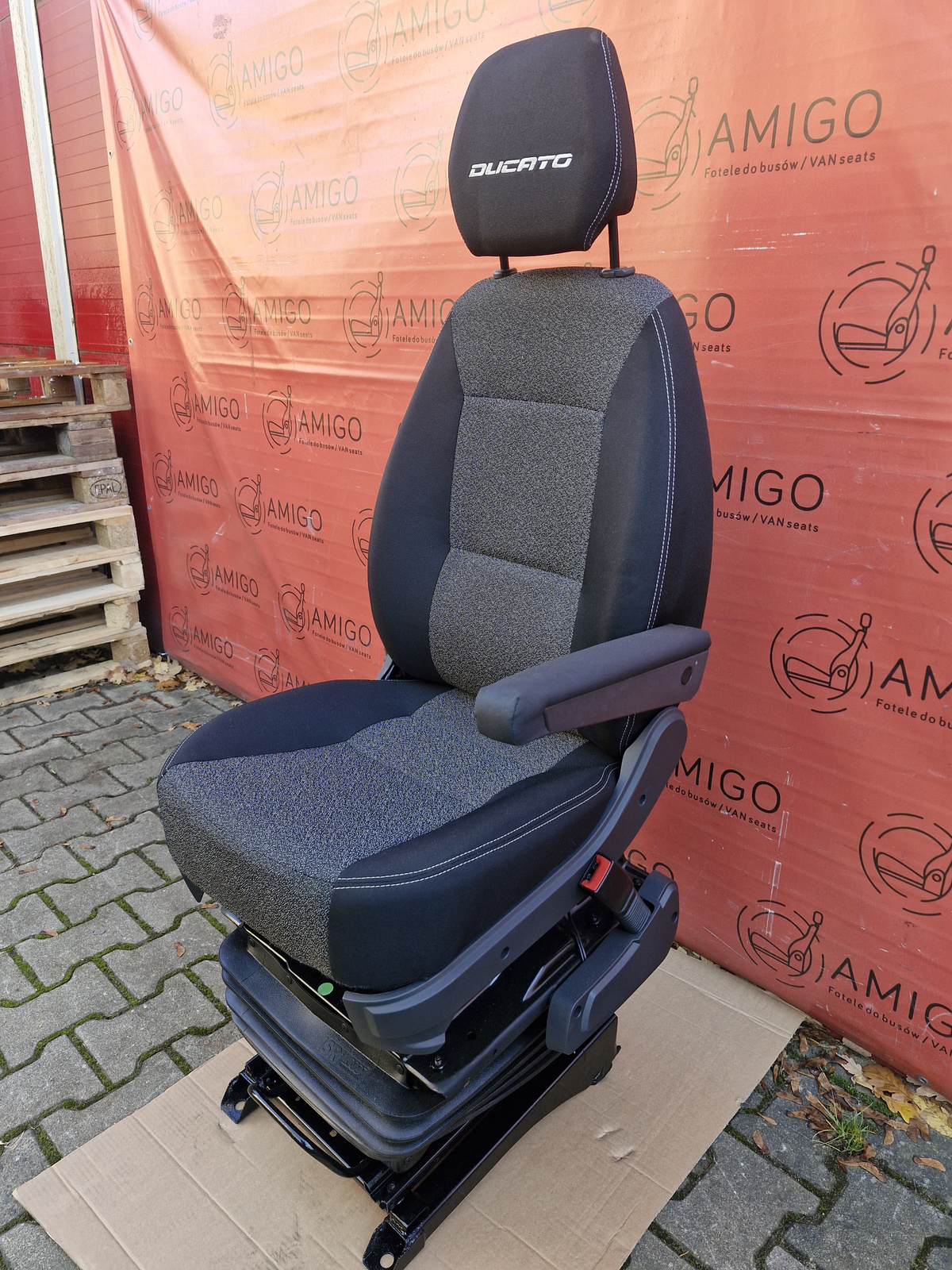 Fiat Ducato Beifahrersitz Jumper Boxer Movano C Federung Schwingsitz