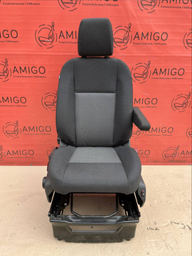 Fotel Transit, Custom MK8 pasażera Airbag Grzanie Traxon 2012-21