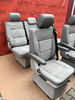 VW T5.1 T5 Fahre & Beifahrersitz Drehsitze Sitzbank Multivan Sitz Sitze Grau Leder