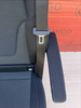 Seat single rear Mercedes V-class W447 Black Santos