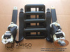Bench rear triple seat VW T5 Transporter Tasamo t6 || SET TO THIRD ROW belts