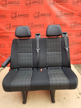 Mercedes Sprinter W906 Sitzbank Sitz Fahrgastraum Hinten Tunja isofix Armlehne