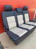 VW T5 T5.1 Sitzbank Multivan Sitz Schlafsitzbank Schlafbank Beige Anthrazite Leder