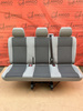 Bench rear triple seat VW T6 Transporter AUSTIN grey isofix t5