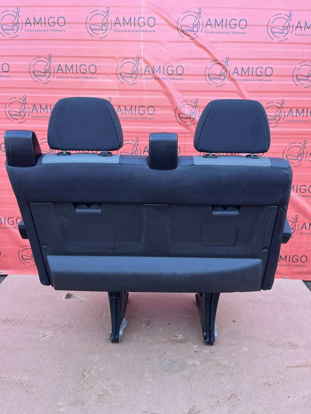 Mercedes Sprinter 906 VW Crafter I Sitzbank Sitz Fahrgastraum Hinten Doppelsitz Brassao