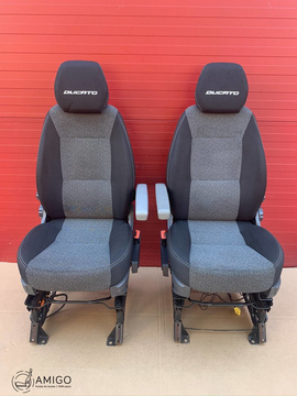 Komplet foteli przednich Fiat Ducato Boxer Jumper Airbag