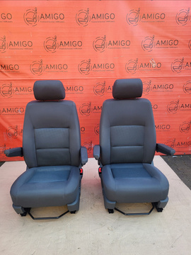 Driver passenger Captain seats seat airbag VW T5 Anthracite DUO Caravelle