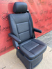 VW T5 Sitz Multivan Hinten Einzelsitz Anthracite Leder ISOFIX T6