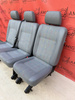 Fotel dwuosobowy dwójka tył + koziołek VW T5 Inca RHD