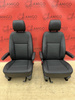 VW T6 Fahre & Beifahrersitz Multivan Sitze Sitz Schwarz Leder t5