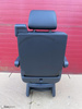 Seat single VW T6 Multivan Caravelle black leather with alcantara rear t5